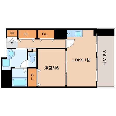 新大宮駅 徒歩3分 5階の物件間取画像